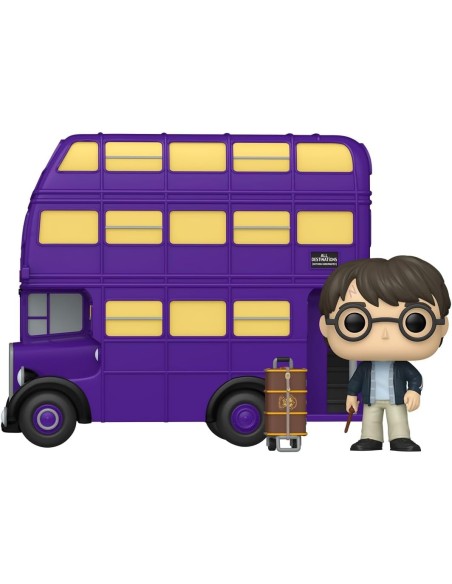 Figura Funko Pop! Rides Super Deluxe Harry Potter y el Autobús Noctámbulo Modelo 139 | 76855 Tamaño Grande 15 cms