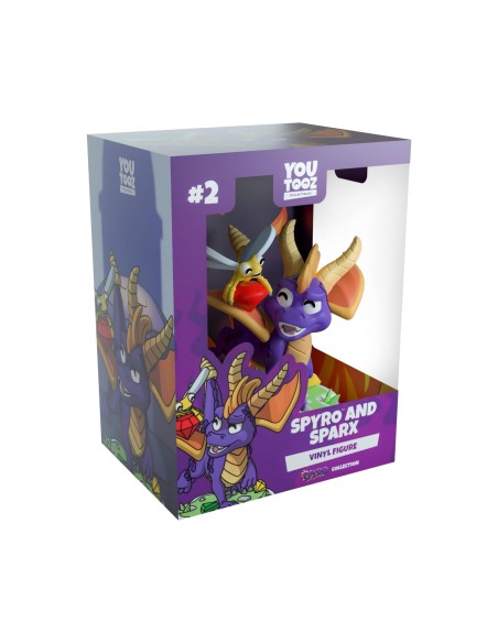 Figura Youtoozz Spyro Modelo Spyro y Sparx