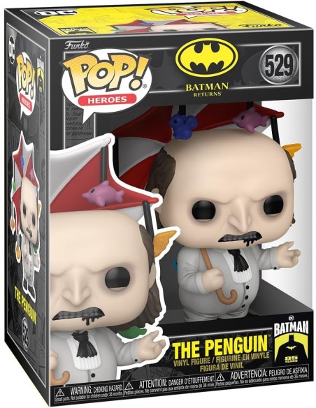 Figura Funko Pop! DC Películas Batman Returns El Pingüino Modelo 529 | 80698