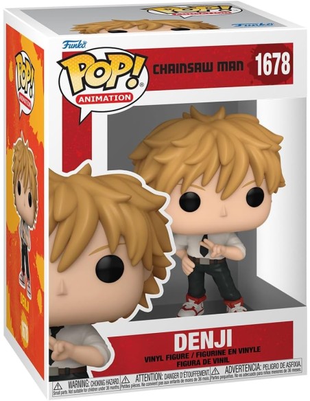 Figura Funko Pop! Animación Chainsaw Man Denji Modelo 1678 | 80320
