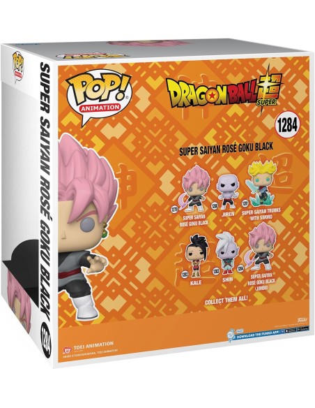 Figura Funko Pop! Dragon Ball Super Saiyan Rosa Goku Translúcido 25Cm Modelo 1284 | 59521