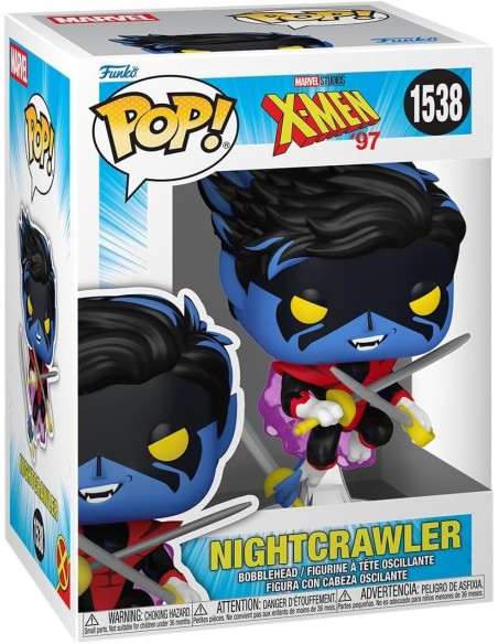 Figura Funko Pop! Marvel X-Men Nightcrawler X-Men´97 Modelo 1538 | 86240