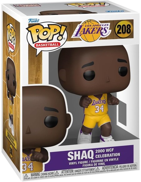 Figura Funko Pop! Baloncesto NBA Lakers Shaq Modelo 208 | 86312