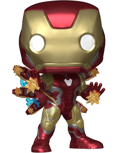 Figura Funko Pop! Marvel Infinity Saga Iron Man Modelo 1555 | 88664 | Edición Especial Glow in the Dark