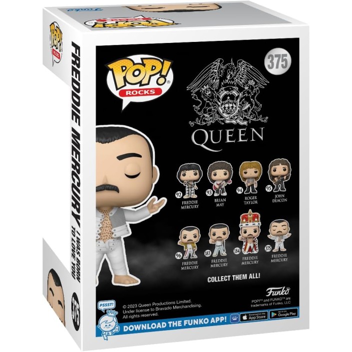 Figura Funko Pop! Rocks Queen Freddie Mercury...