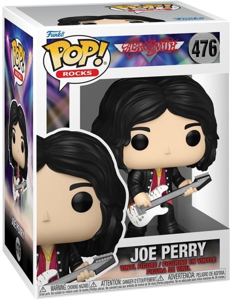 Figura Funko Pop! Rocks Aerosmith Joe Perry Modelo 476 | 86209