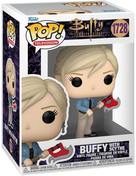 Figura Funko Pop! Television Buffy Cazavampiros Buffy con Guadaña Modelo 1728 | 86253