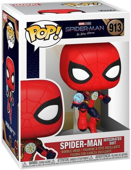 Figura Funko Pop! Marvel Spider-Man No Way Home Traje Integrado Modelo 913 | 56829