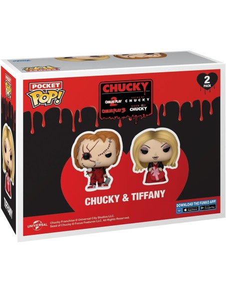 Pack Funko Pocket Pop! San Valentin Chucky y Tiffany | 83101