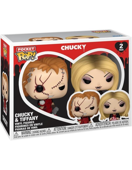 Pack Funko Pocket Pop! San Valentin Chucky y Tiffany | 83101