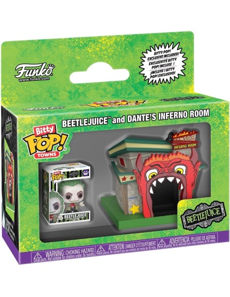 Pack Bitty Pop! Towns Beetlejuice y La Habitación del Infierno de Dante | 85517