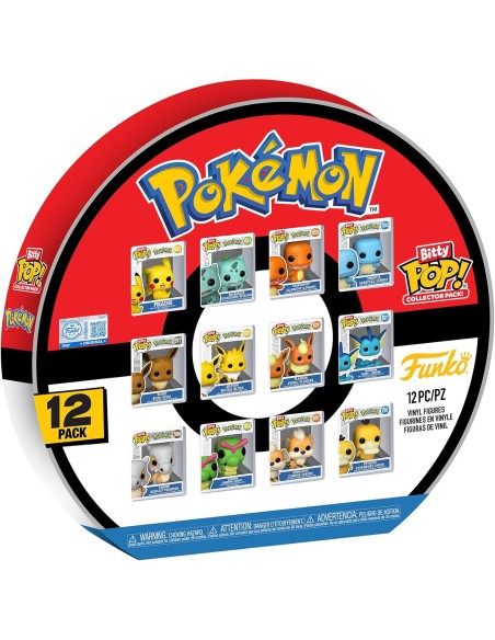 Funko Bitty Pop! Pokémon paquete de 12 unidades| 88984