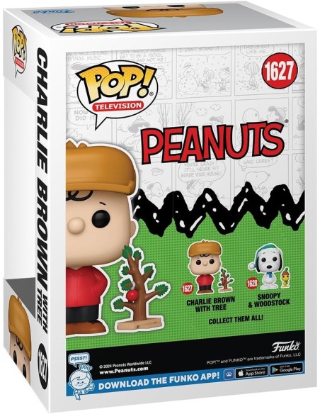 Figura Funko Pop! Películas ACBC Snoopy Charlie Browm con Árbol Modelo 1627 | 80013