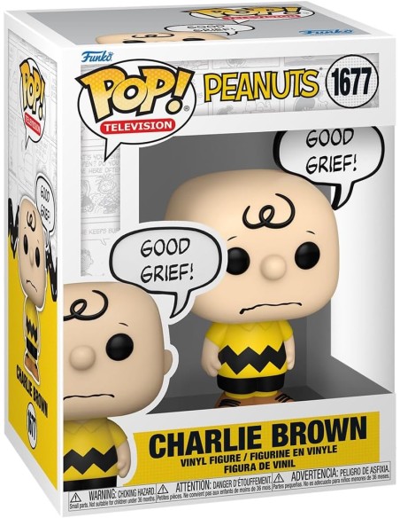 Figura Funko Pop! Películas Snoopy Charlie Browm Modelo 1677 | 83508