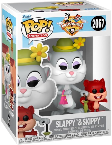 Figura Funko Pop! Animación Animaniacs Slappy y Skippy Modelo 2067 | 86299
