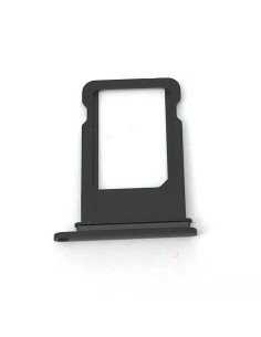Bandeja Sim Original para Apple iPhone 7 Negra Brillo