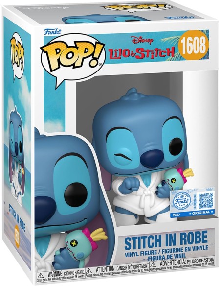 Figura Funko Pop! Disney Lilo y Stitch Stitch en Bata Modelo 1608 | 88656