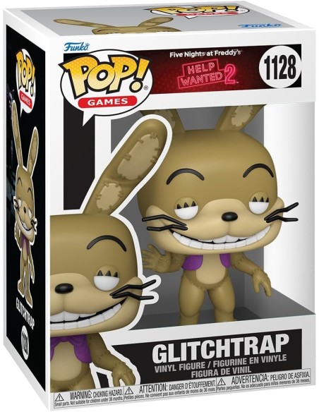 Figura Funko Pop! Five Nights at Freddy´s Help Wanted 2 Glitchtrap Modelo 1128 | 86114