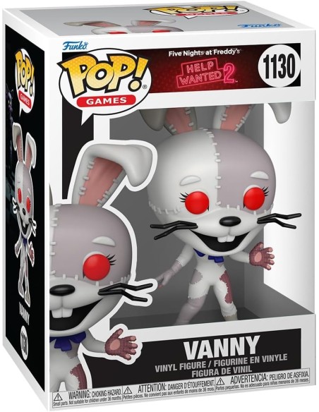 Figura Funko Pop! Five Nights at Freddy´s Help Wanted 2 Vanny Modelo 1130 | 86116