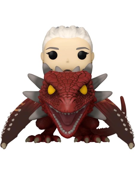 Figura Funko Pop! Rides La Casa del Dragón Rhaenys Targaryen con Meleys Modelo 124| 79719
