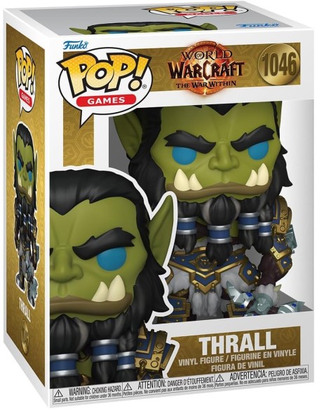 Figura Funko Pop! Juegos World Warcraft Thrall Modelo 1046 | 84298