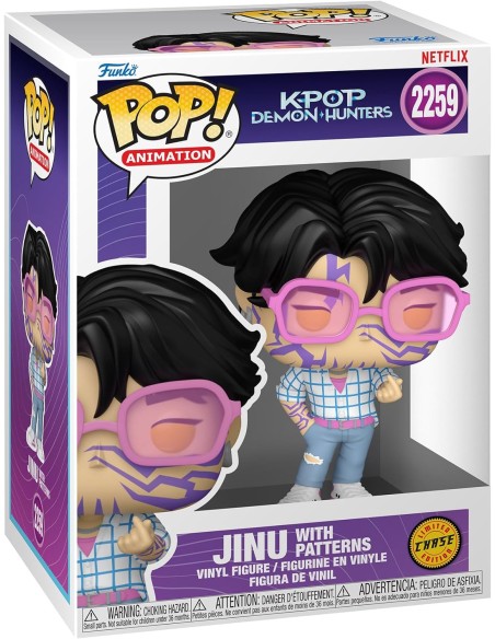 Figura Funko Pop! Animación Guerreras K-Pop Demon Hunters Jinu Modelo 2259| 94691 Chase