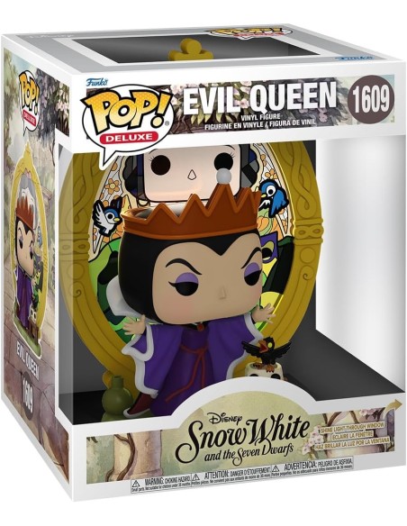 Figura Funko Pop! Deluxe Disney Bella Durmiente Maléfica con Vidriera Modelo 1610 | 81678