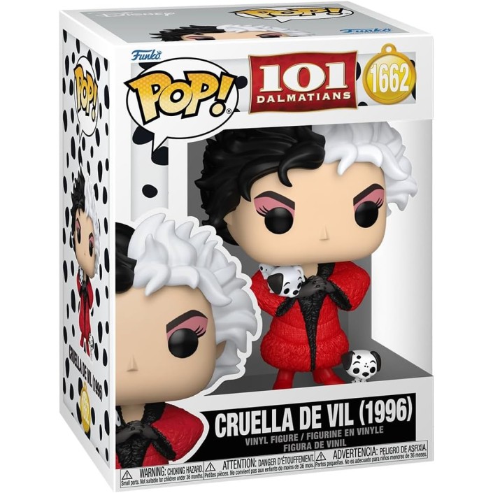 Figura Funko Pop! Disney 101 Dálmatas Cruella...