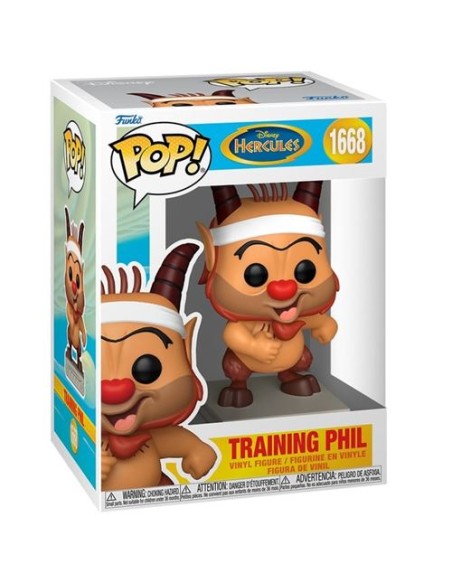 Figura Funko Pop! Disney Hércules Training Phil Modelo 1668 | 61540