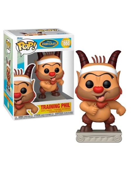 Figura Funko Pop! Disney Hércules Training Phil Modelo 1668 | 61540