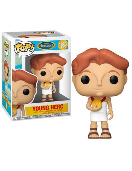 Figura Funko Pop! Disney Hércules Joven Hércules Modelo 1669 | 61541