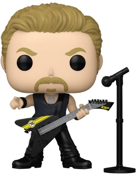 Figura Funko Pop! Rocks Metallica 72 James Modelo 484 | 87079