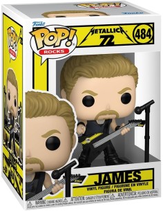 Figura Funko Pop! Rocks Metallica 72 James Modelo 484 |... 2