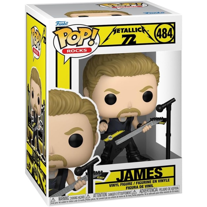 Figura Funko Pop! Rocks Metallica 72 James...
