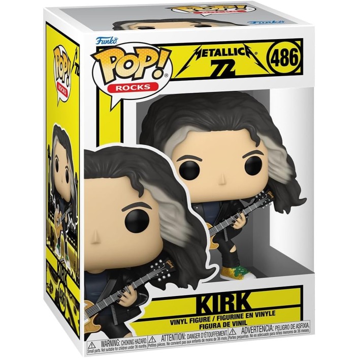Figura Funko Pop! Rocks Metallica 72 Kirk...