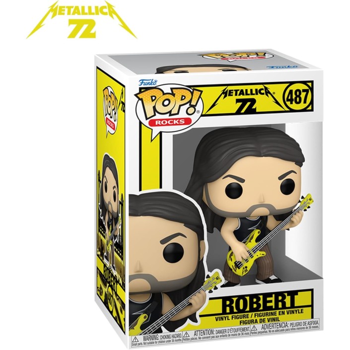 Figura Funko Pop! Rocks Metallica 72 Robert...