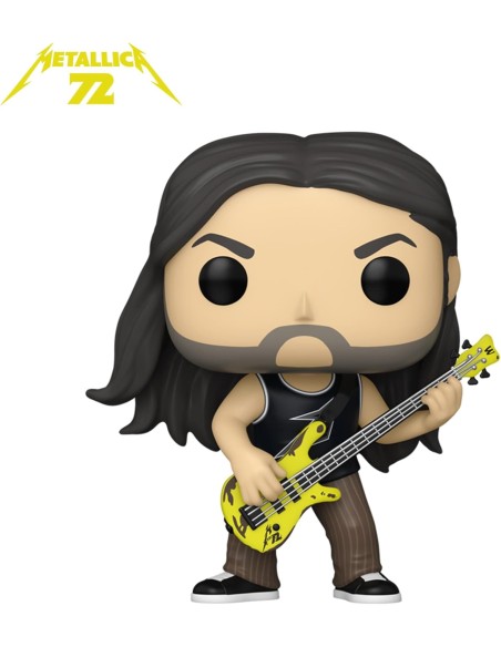 Figura Funko Pop! Rocks Metallica 72 Robert Modelo 487 | 87078