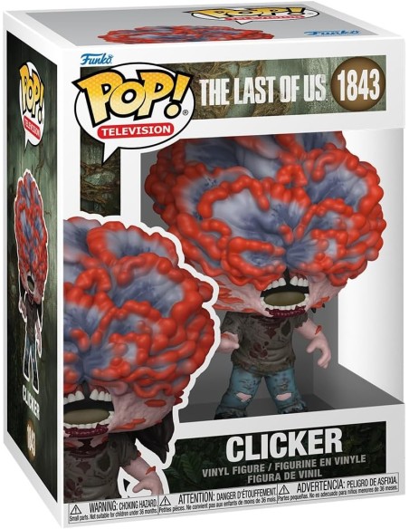 Figura Funko Pop! Juegos The Last of Us Clicker Modelo 1843 | 91812