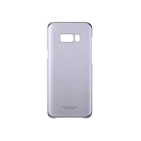Funda Samsung Clear Cover para Galaxy S8+ color Violeta Modelo EF-QG955CV Nuevo
