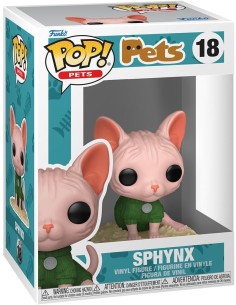 Figura Funko Pop! Pets Mascotas Sphynx Modelo 18 | 88329 2