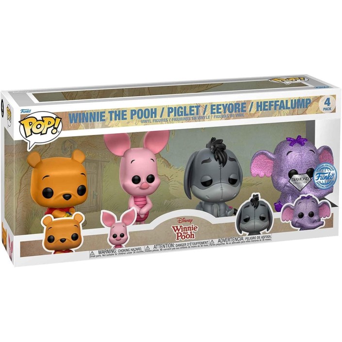 Figura Funko Pop! Pack Diamond Disney Winnie de...