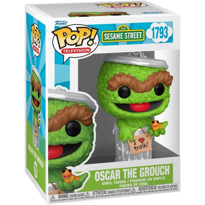 Figura Funko Pop! Barrio Sésamo Óscar el Gruñón...