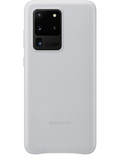 Funda Samsung de Piel para Galaxy S20 Ultra Color Gris...