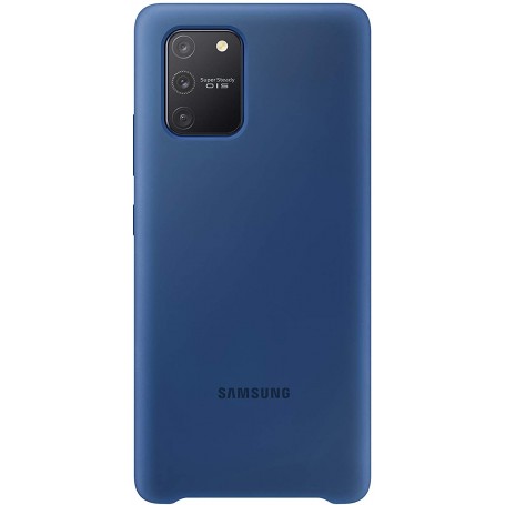 Funda Samsung de Silicona para Galaxy S10 Lite Azul EF-PG770TL