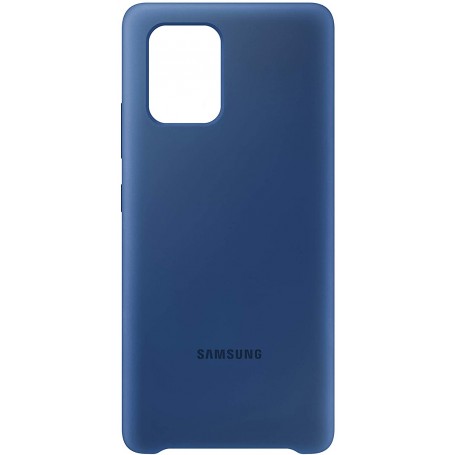 Funda Samsung de Silicona para Galaxy S10 Lite Azul EF-PG770TL