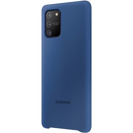 Funda Samsung de Silicona para Galaxy S10 Lite Azul EF-PG770TL