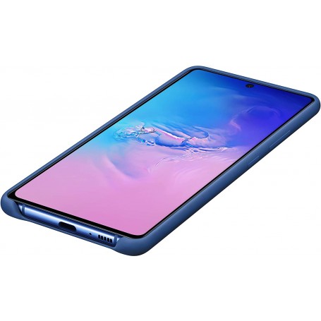 Funda Samsung de Silicona para Galaxy S10 Lite Azul EF-PG770TL