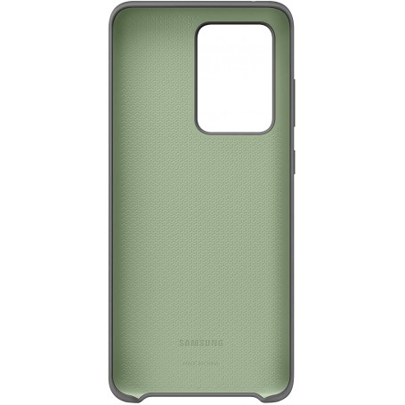 Funda Samsung Silicona Para Galaxy S20 Ultra Color Gris Modelo EF-PG988TJ Nuevo