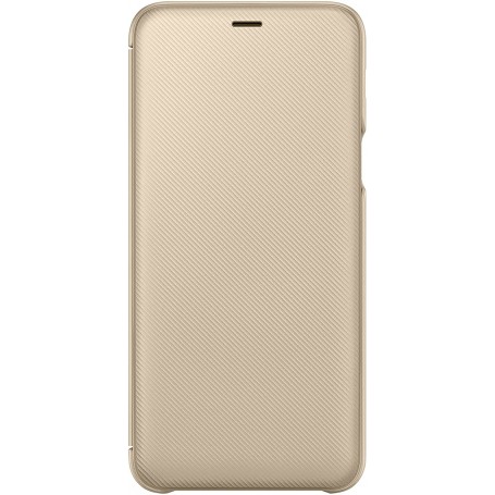 Funda Para Samsung Galaxy A6 Plus Flip Cover Oro EF-WA605CF