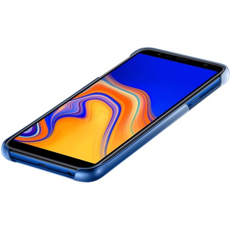 Funda Samsung Para Galaxy J4 Plus Gradation En Azul Modelo EF-AJ415CF Nuevo